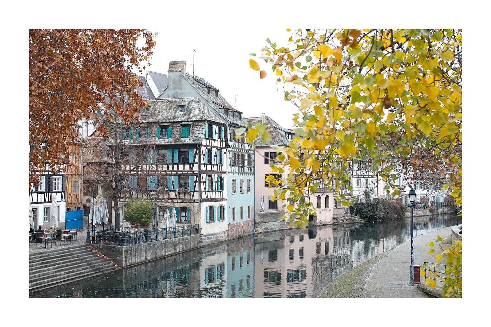 Le quartier de la Petite France à Strasbourg